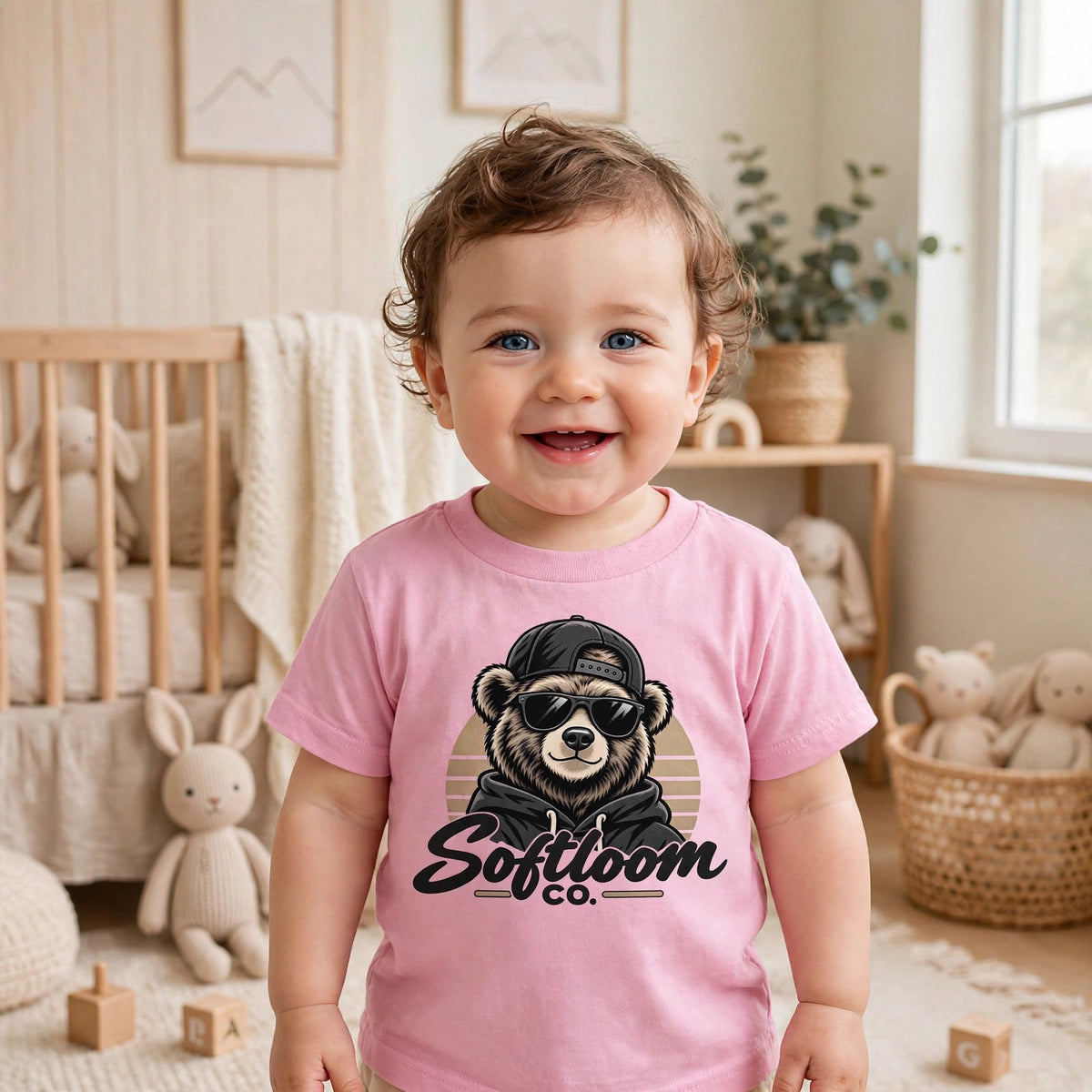 T-shirt bébé ours cool