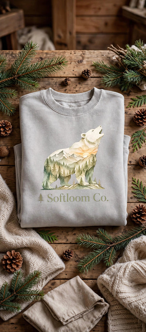 Crewneck Softloom Co. - Ours des Montagnes