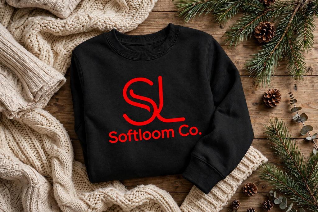 Sweatshirt pour enfant logo SL rouge